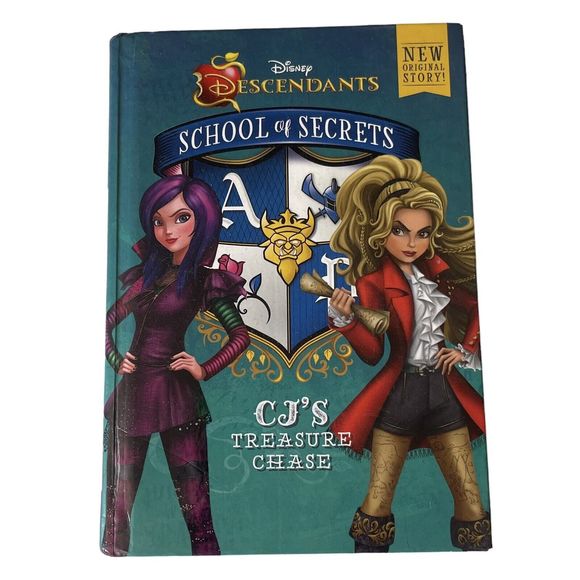 School of Secrets: CJ's Treasure Chase (Disney Descendants) Reading Book Fiction - Picture 1 of 14